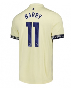 Everton Thierno Barry #11 Maglia Gara Trasferta Repliche 2025-26 Maniche Corte